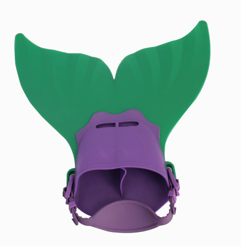 Mermaid Flippers - Small - Green /Purple