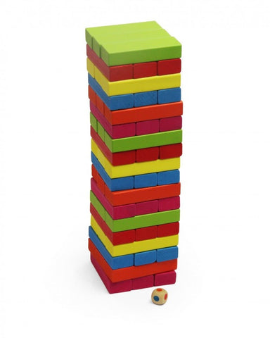 Jeronimo Wooden Stacking Game - multicolour